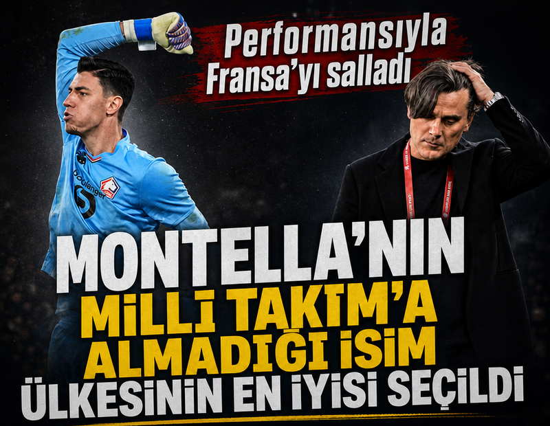 Montella'nın kadroya almadığı isim ülkesinin en iyisi seçildi! Fransa'da Berke Özer rüzgarı