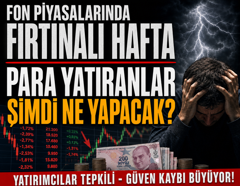 Fon piyasalarında fırtınalı hafta : Para yatıranlar şimdi ne yapacak?
