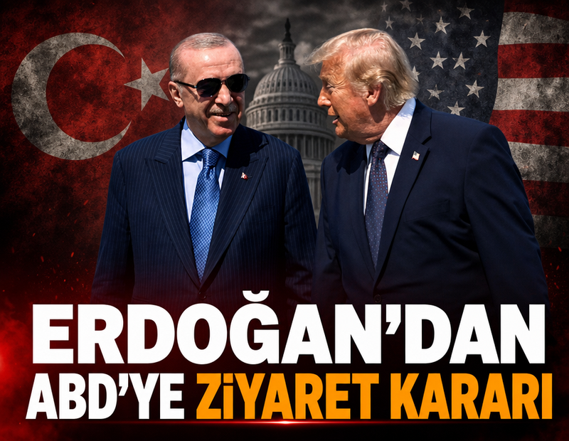 Erdoğan’dan ABD’ye ziyaret kararı
