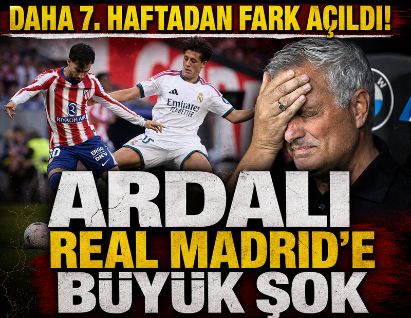 Ardalı Real Madrid'e büyük şok! Derbide kaybetti fark açıldı