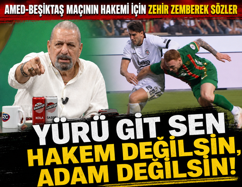 Erman Toroğlu'ndan zehir zemberek sözler! 'Yürü git sen hakem değilsin'