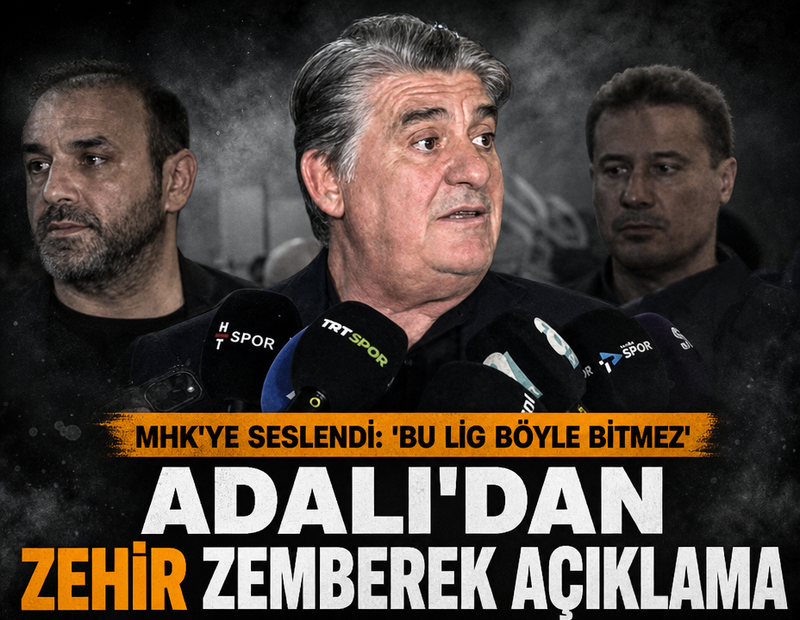 Serdal Adalı, MHK'ye ateş püskürdü: 'Bu lig, bu şekilde bitmez'