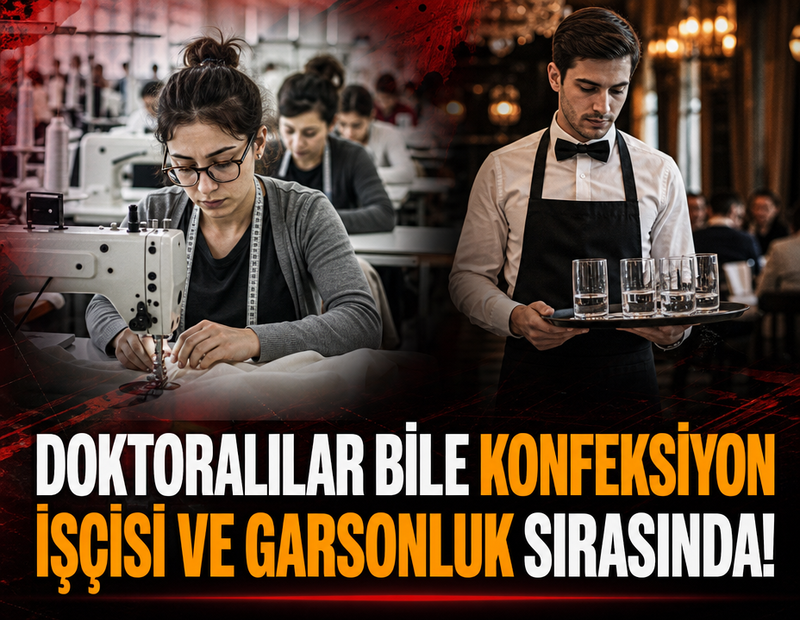 Doktoralı da cep harçlığı peşinde