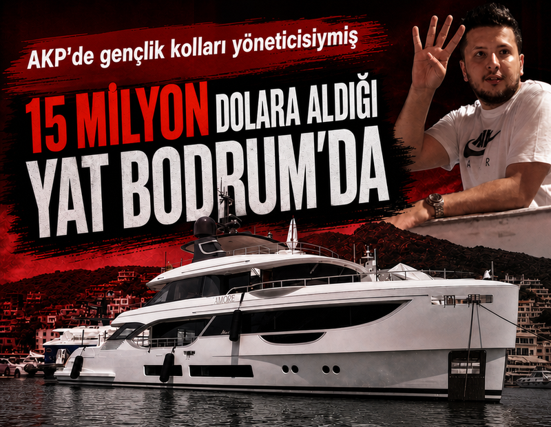 Fonlar Muhammed Yarız’ın süper yatına aktı