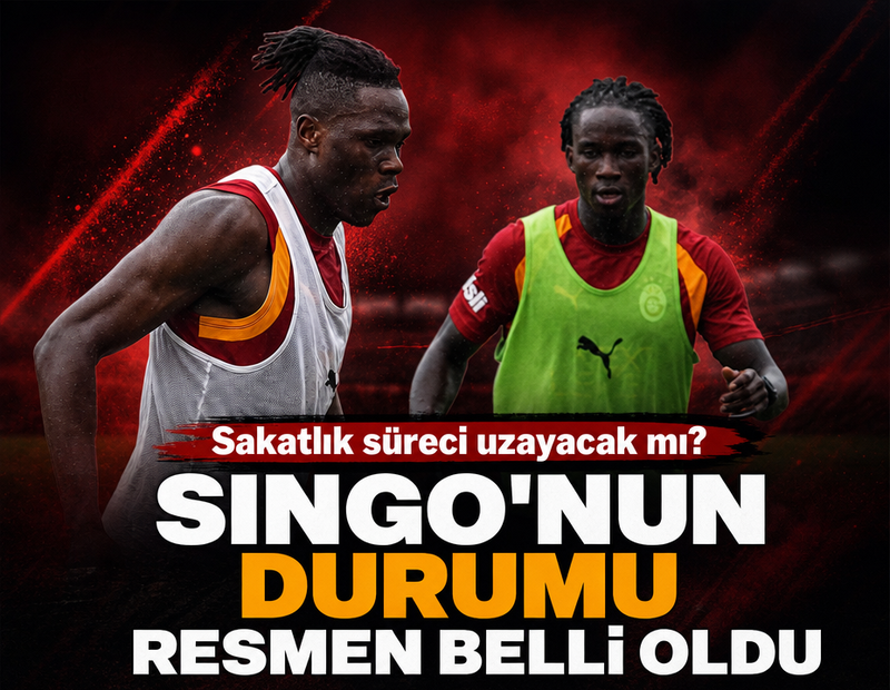 Wilfried Singo'nun sağlık durumu için Galatasaray'dan açıklama