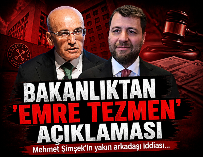 Mehmet Şimşek'in yakın arkadaşı iddiası... Bakanlıktan 'Emre Tezmen' açıklaması