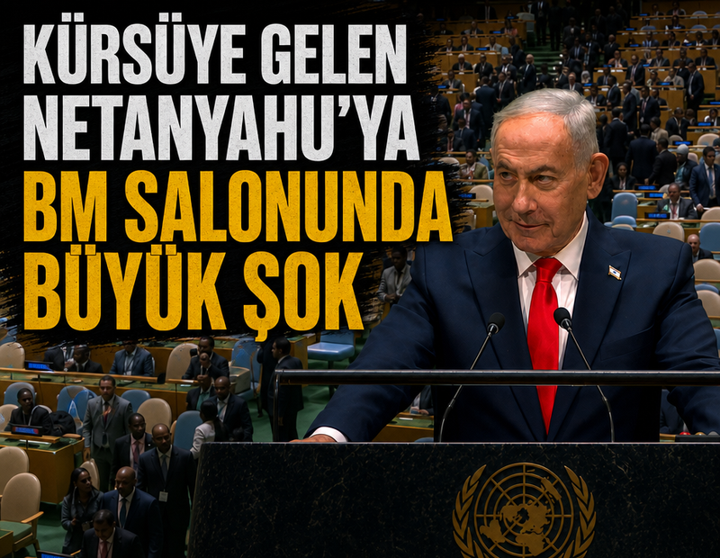 BM Genel Kurulu’nda Netanyahu’ya şok protesto