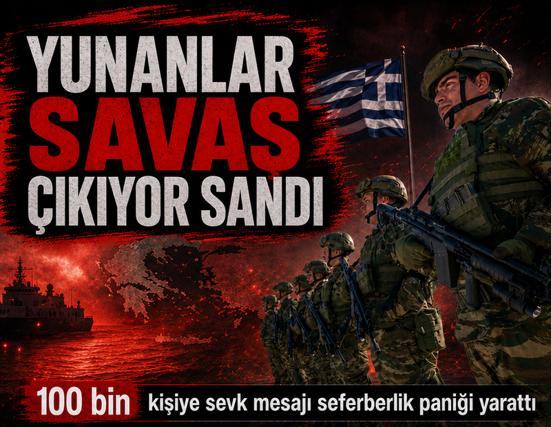 100 bin yedek askere aynı anda mesaj: Yunanistan'da seferberlik paniği
