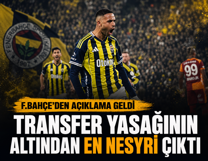 Fenerbahçe'de transfer yasağının altından En Nesyri çıktı