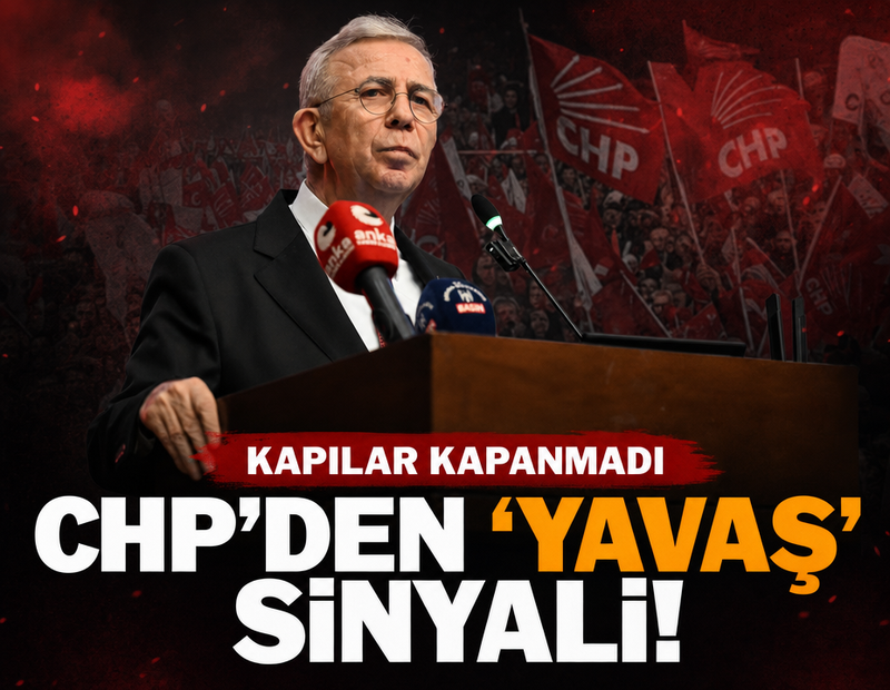 CHP'den 'Mansur Yavaş' sinyali... Kapılar kapanmadı