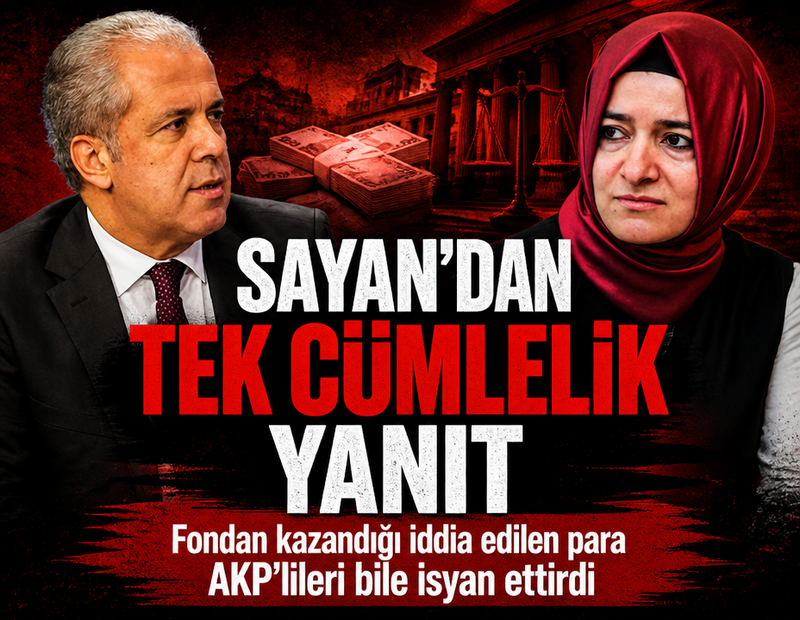 Fatma Betül Sayan Kaya'dan tek cümlelik yanıt... Fondan kazandığı iddia edilen para AKP'lileri bile isyan ettirdi