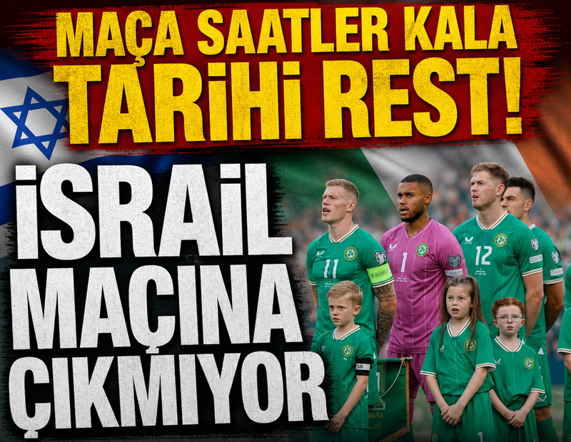 İrlanda kalecisinden İsrail boykotu! Maça çıkmıyor