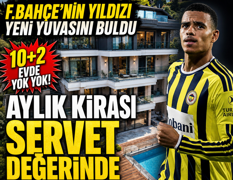 Fenerbahçe'nin yıldızı yeni yuvasını buldu! Aylık kirası servet değerinde