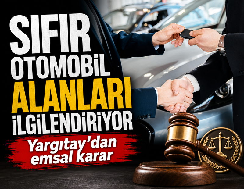 Sıfır otomobil alanları ilgilendiriyor: Boya kusuru 'gizli ayıp' sayıldı