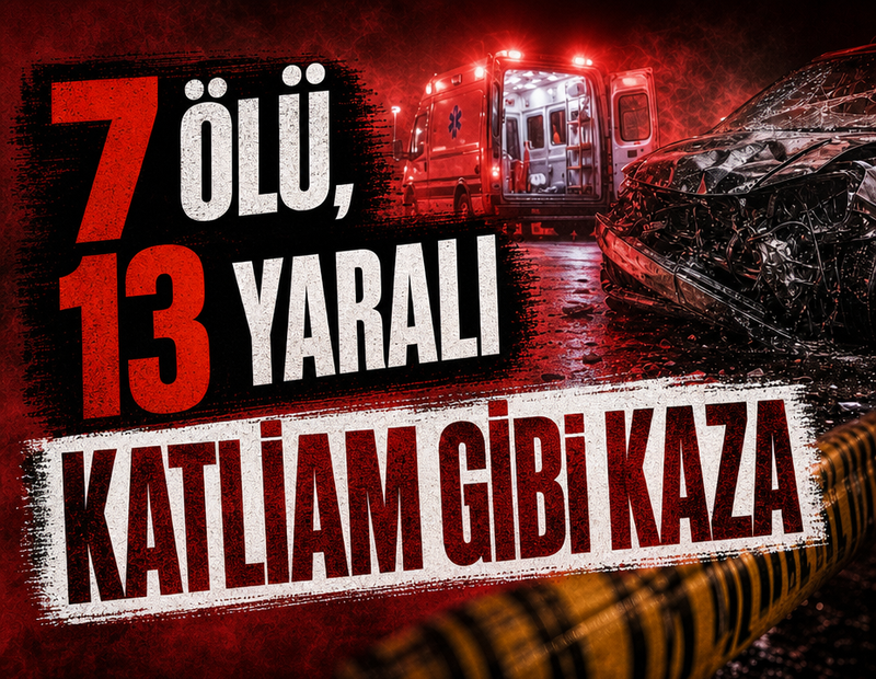 Yolcu otobüsü kaza yaptı: Çok sayıda ölü ve yaralı var