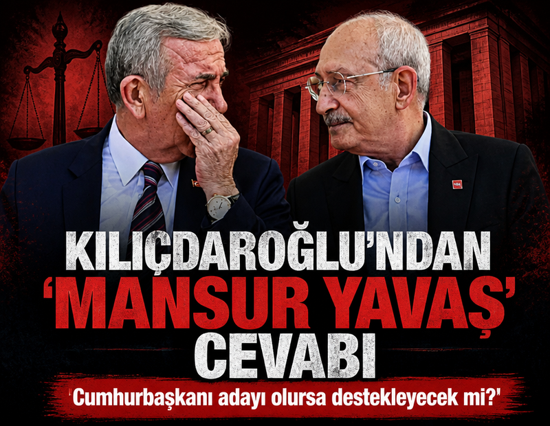 Kılıçdaroğlu'ndan 'Mansur Yavaş' sorusuna dikkat çeken cevap