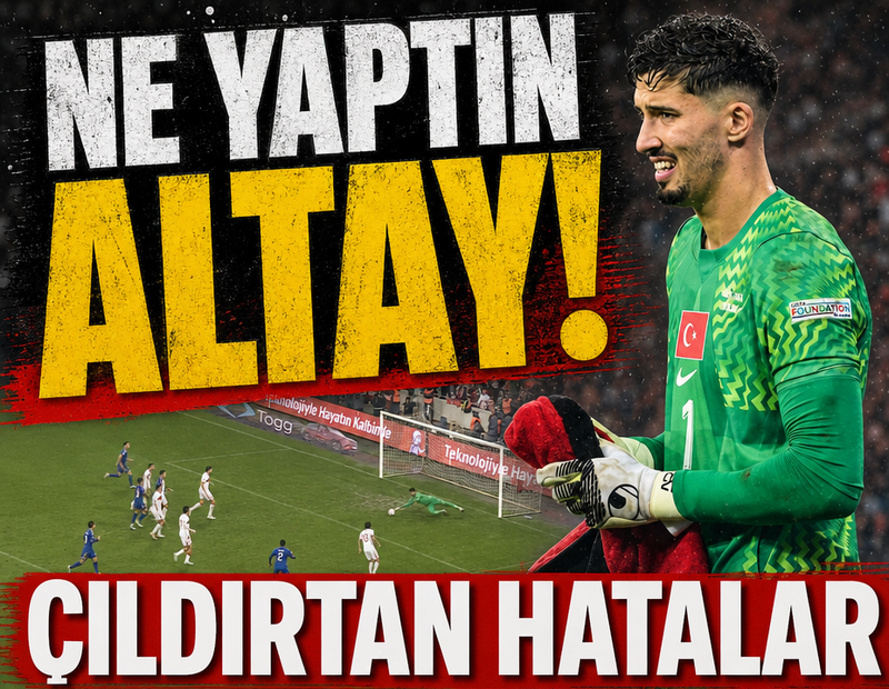 Ne yaptın Altay! Milli kaleciden çıldırtan hatalar