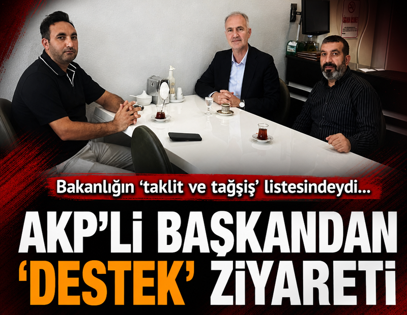 Bakanlığın 'taklit ve tağşiş’ listesinde yer alan işletmeye AKP’li başkandan ziyaret