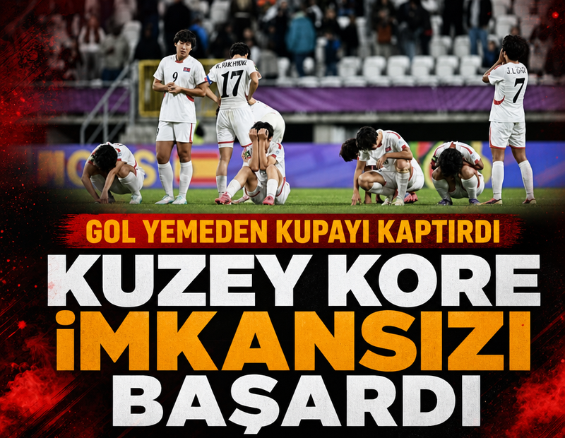 Kuzey Kore imkansızı başardı, gol yemeden kupayı kaybetti