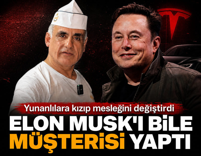Gaziantepli Adnan Yunanlılara kızıp mesleğini değiştirdi: Elon Musk'ı bile müşterisi yaptı