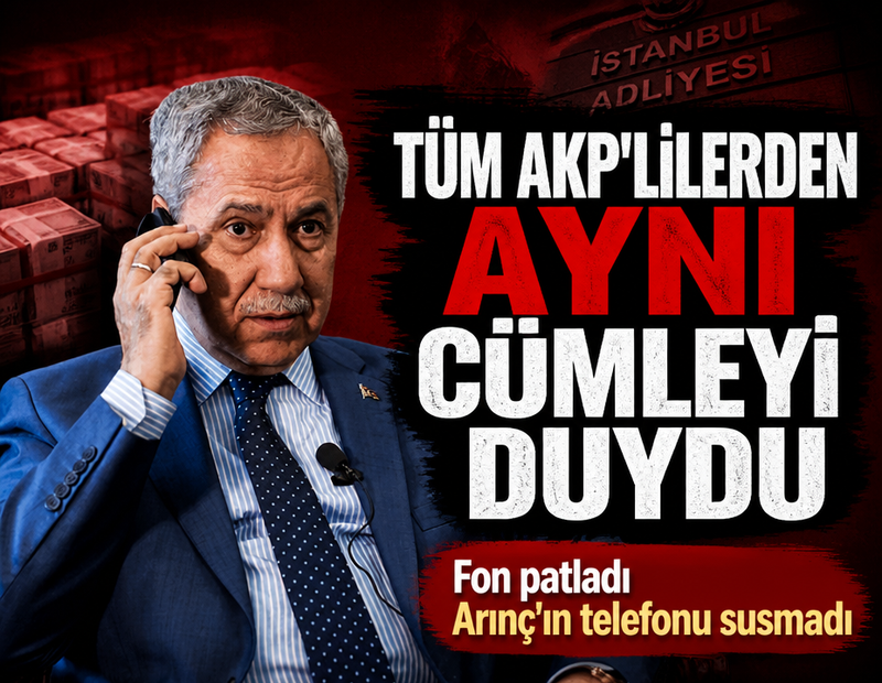 Fon patladı Arınç'ın telefonu susmadı! Tüm AKP'lilerden aynı cümleyi duydu