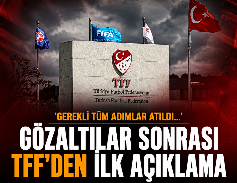 MHK operasyonunun ardından TFF sessizliğini bozdu