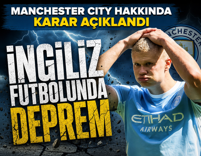 İngiliz futbolunda deprem! Manchester City hakkında resmi açıklama geldi