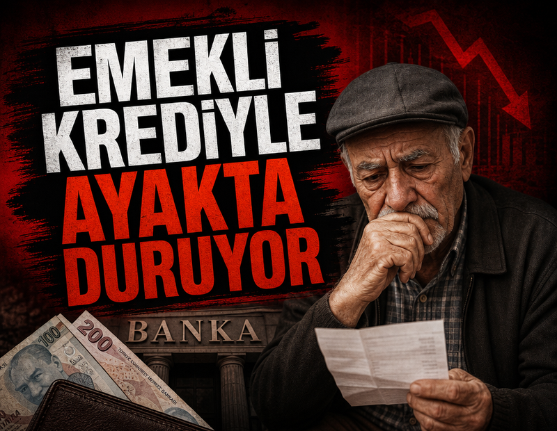 Emekli geçim kredisi kuyruğunda