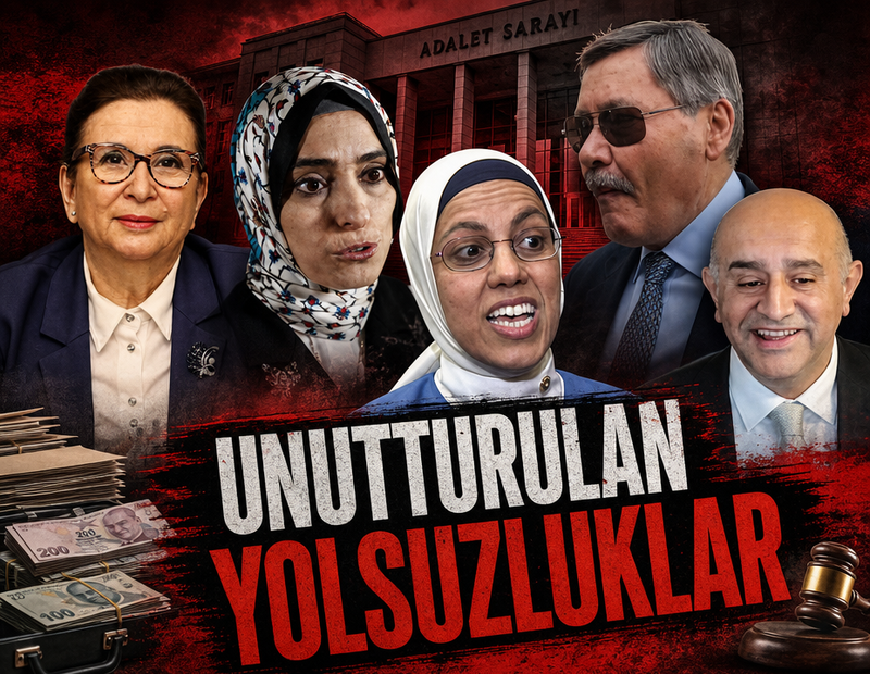 Unutturulan yolsuzluklar