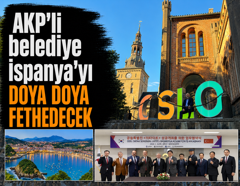 AKP’li Çorum Belediyesi  İspanya'yı fethedecek!