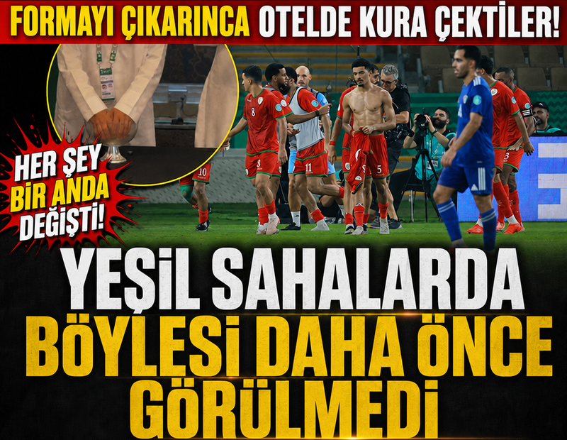 Yeşil sahalarda görülmemiş olay! Formasını çıkardı diye tur kuraya kaldı