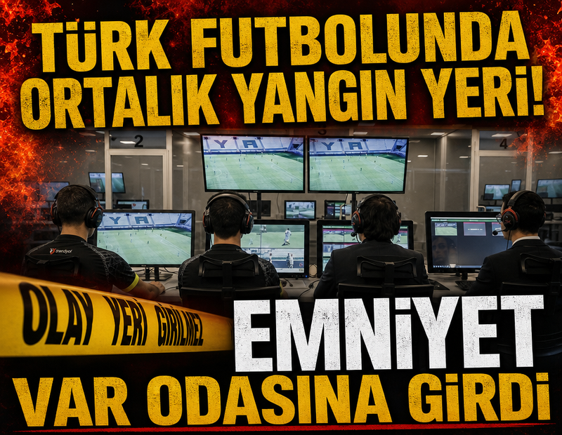 MHK operasyonu büyüyor! Emniyet VAR odasına girdi