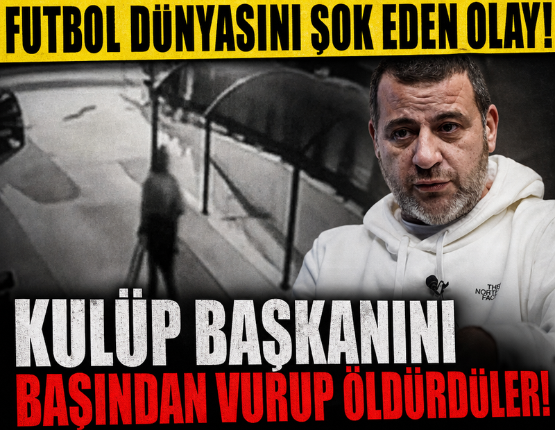 Futbol dünyasını şoke eden ölüm! Kulüp başkanı başından vurularak öldürüldü