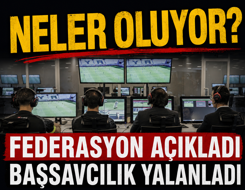 Türk futbolunda neler oluyor? Federasyon açıkladı, başsavcılık yalanladı