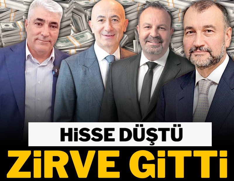 Hisse düştü, zirve gitti