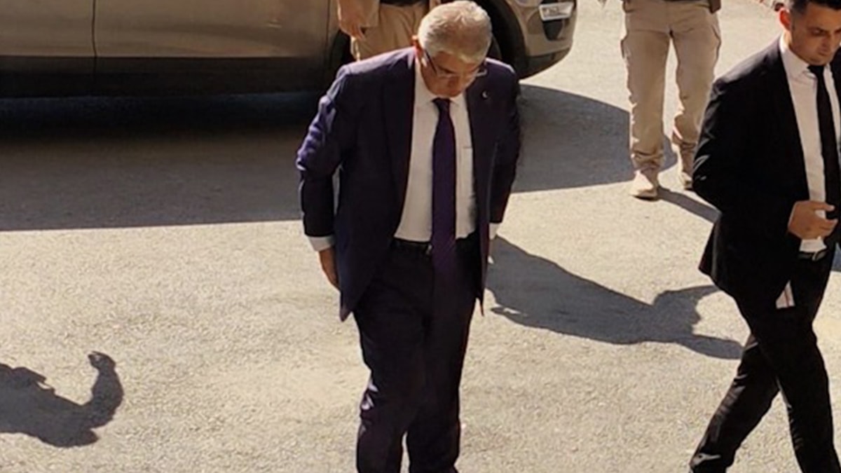 İdris Naim Şahin 'Kuriş' soruşturmasında ifade veriyor