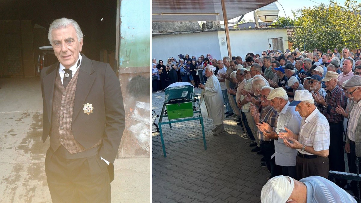 Usta oyuncu İlhami Adsal köy mezarlığında defnedildi