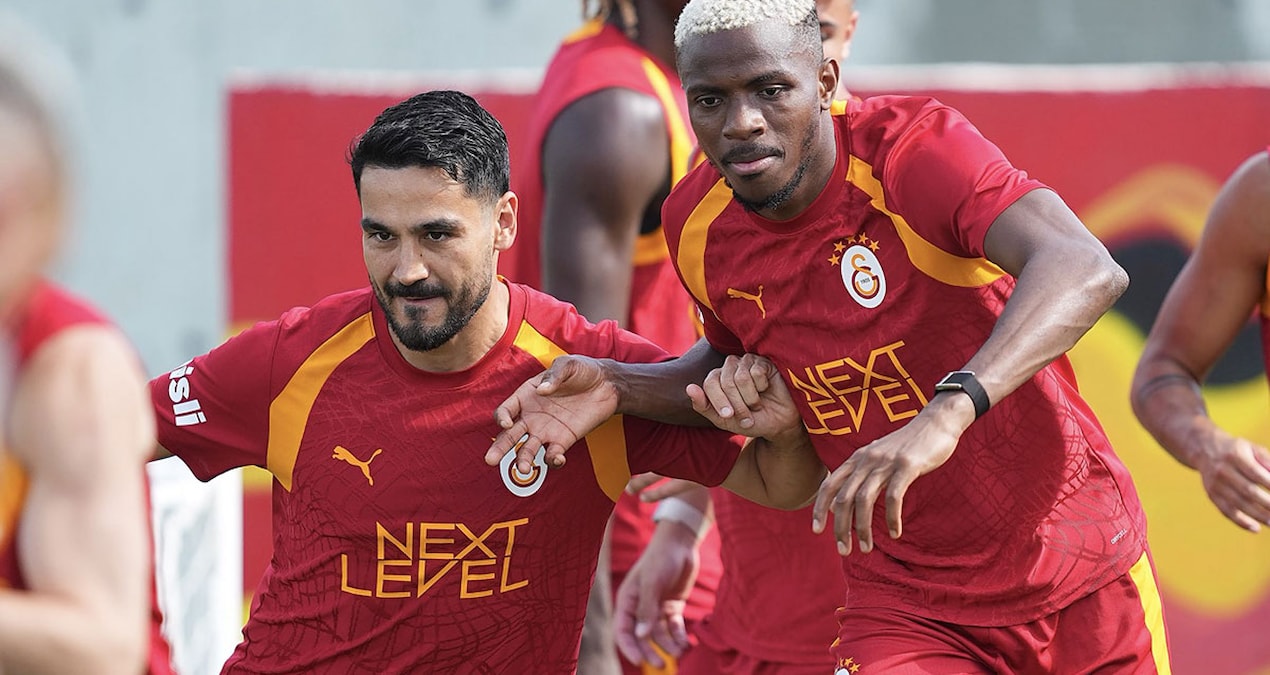 G.Saraylı yıldızın eşi taraftara patladı: 'Hocanıza sorun'