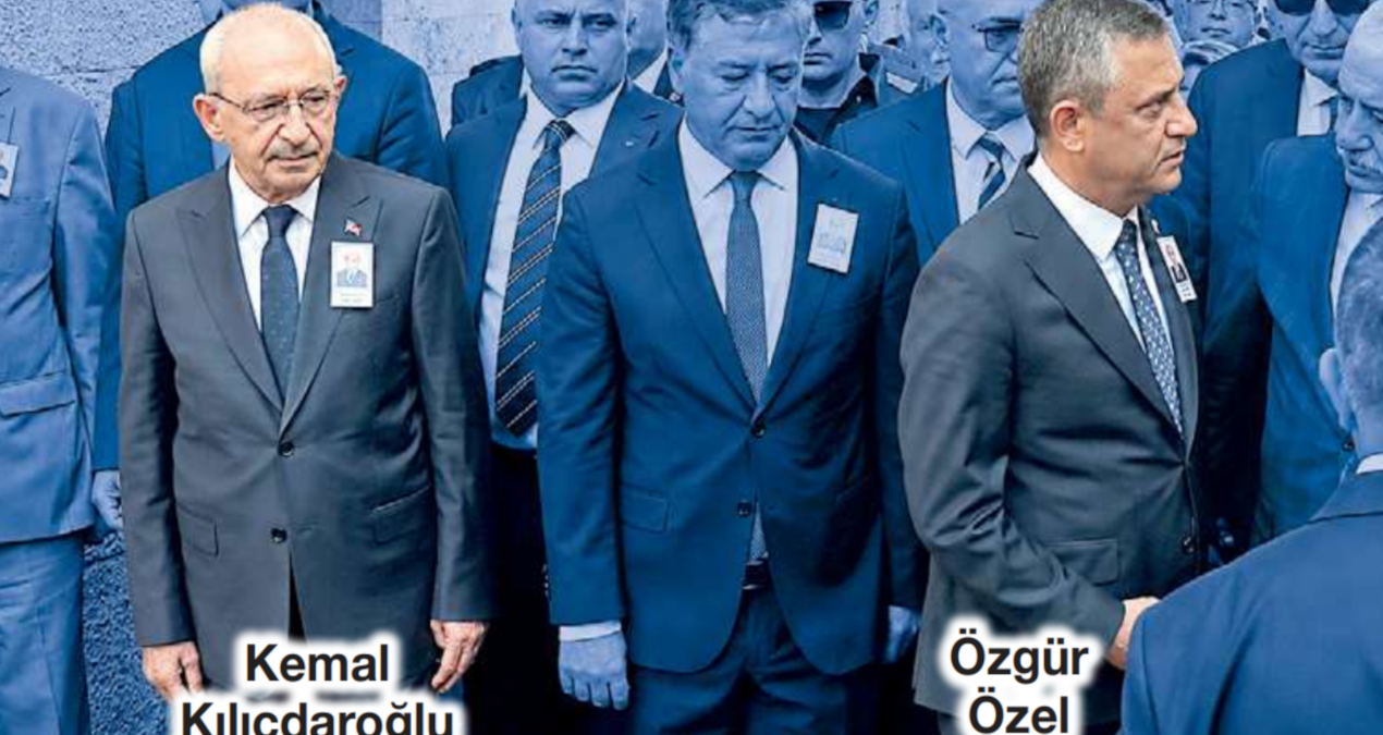 Cenazede soğuk rüzgarlar