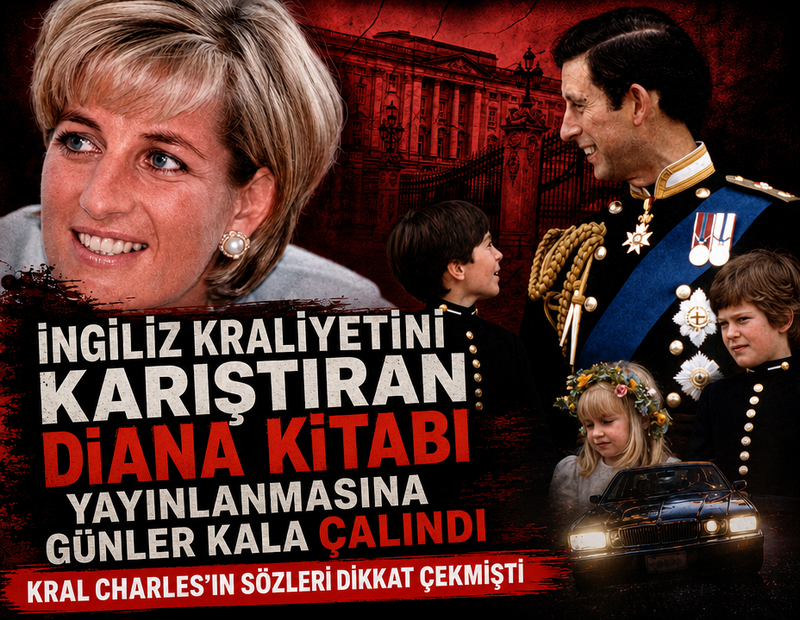 İngiliz kraliyetini karıştıran Diana kitabı yayınlanmasına günler kala çalındı: Kral Charles’ın sözleri dikkat çekmişti