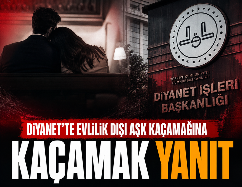 Diyanet’teki  ‘aşk kaçamağı’na kaçamak yanıt