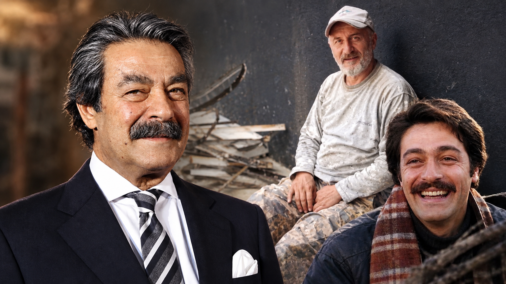 Kadir İnanır'ın inşaatta çalışan yeğeni ortaya çıktı: 'Bana yeter'