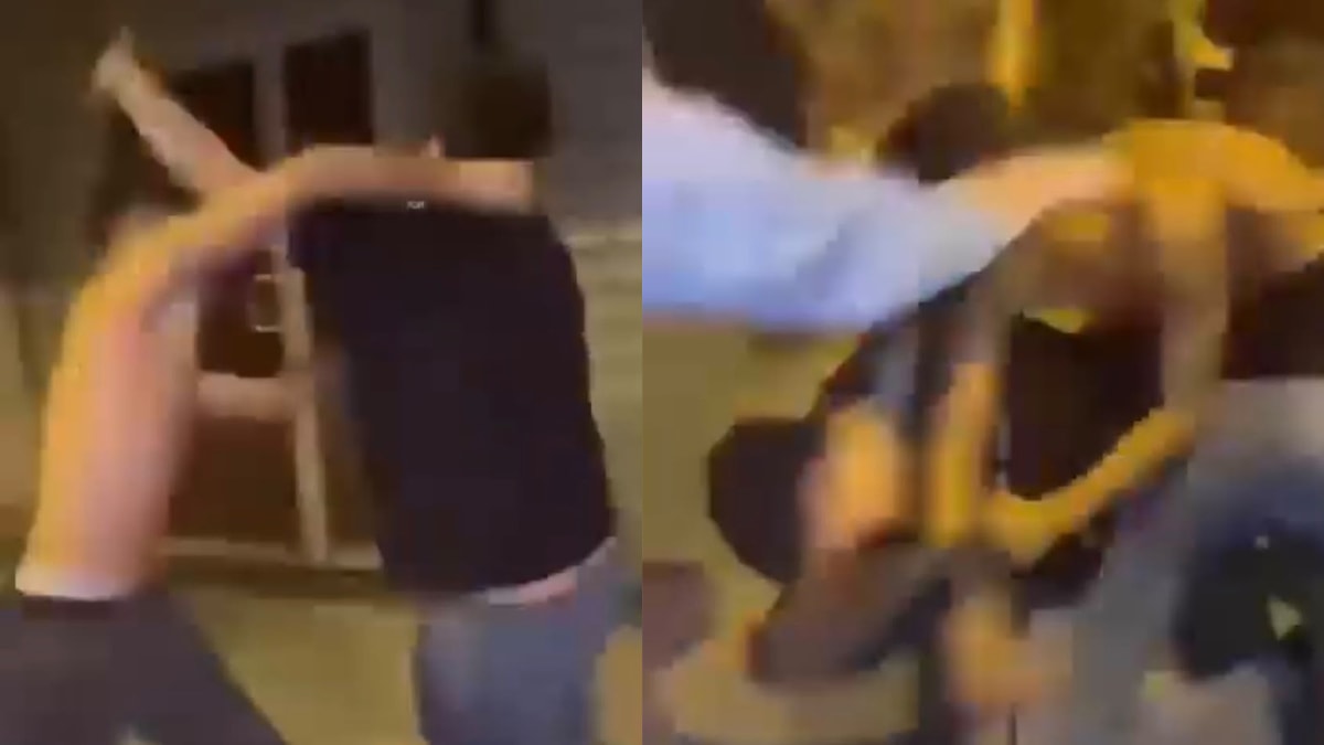 Arkadaşlarının kavgasını ayırmak yerine "vur" diye bağırdılar