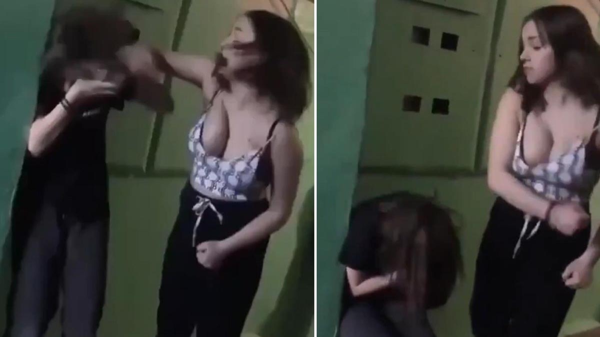 Okul koridorunda "Sevgilime yan baktın" kavgası