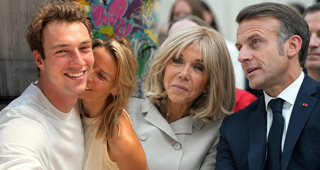 Macron'a 22'lik damat: 42 yaşındaki üvey kızın kalbini 22’lik sörfçü çaldı