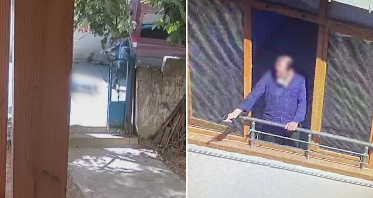 Maltepe'de kiracı dehşeti: Ev sahibinin eşini öldürdüğü anlar kamerada