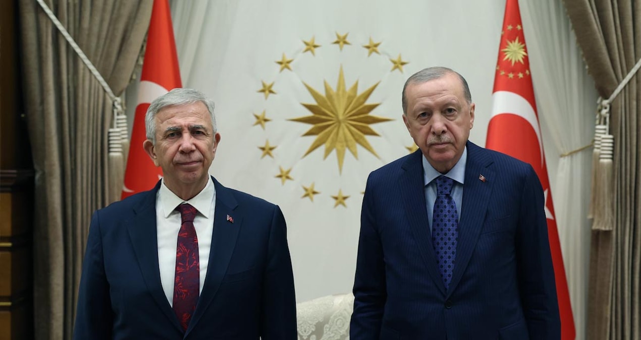 Cumhurbaşkanı Erdoğan Mansur Yavaş ile görüştü