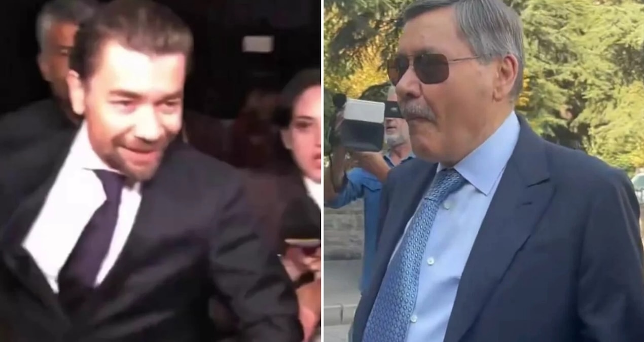 Babası sakızla gündem oldu, oğlu gülerek yanıt verdi! Gökçekler adliyeden böyle çıktı...