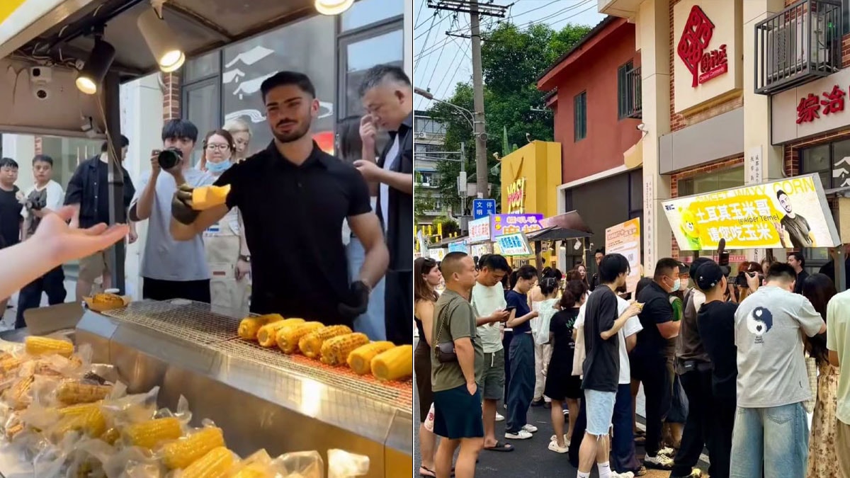 Karaköy'de başladı Çin'de kuyruk oldu: Yakışıklı Mısırcı'nın şöhreti sınırları aştı