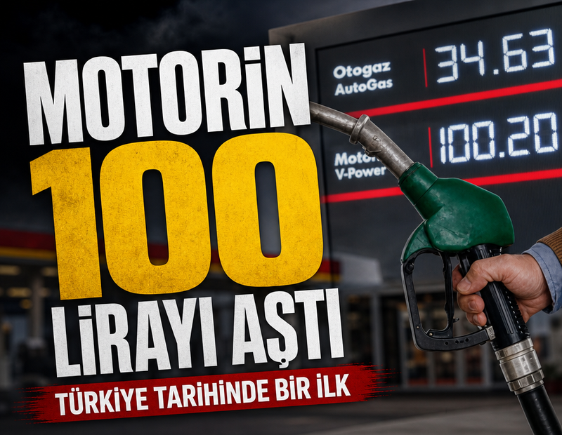Türkiye tarihinde bir ilk: Motorin 100 lirayı aştı